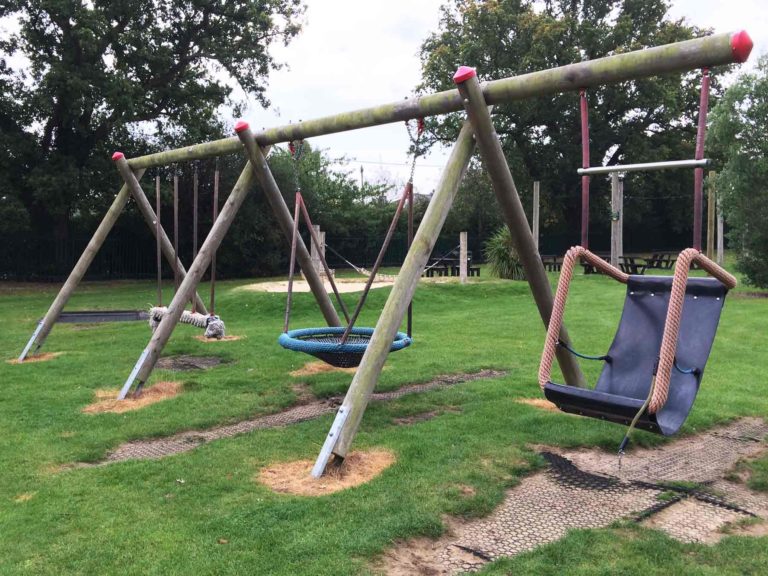 Locks Ride Recreation Ground and Play Area in Winkfield, Bracknell, Berkshire
