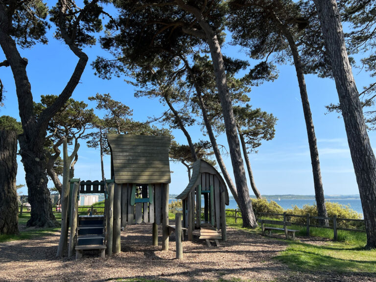 Lepe Beach Adventure Play Area and Lepe Country Park Adventure Play Area in Exbury, New Forest Hampshire