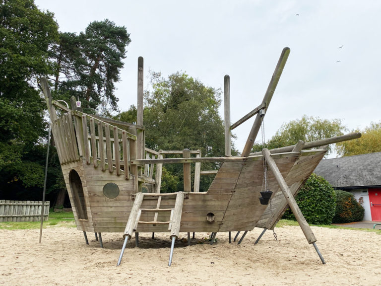 Pirate Play Area, Mill Park and Mill Pond Play Area, Bracknell, Berkshire