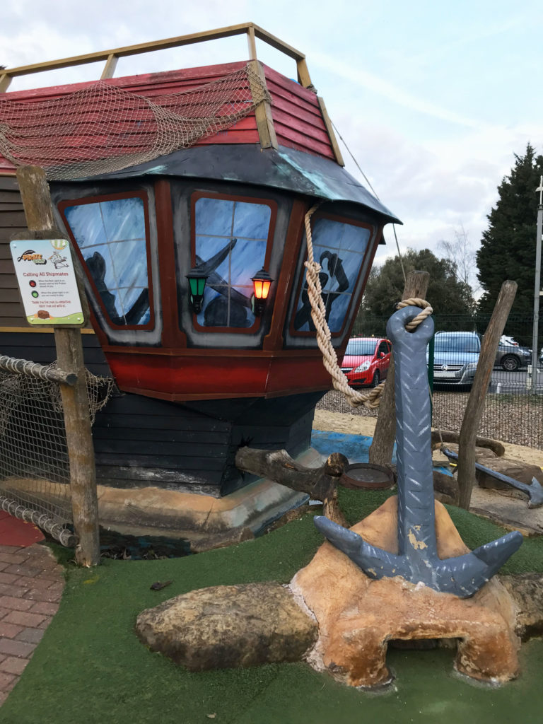 Mr Mulligan's Pirate Crazy Golf Mini Golf in Woking, Surrey
