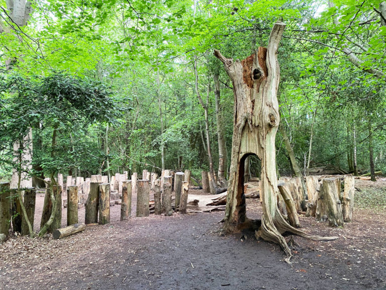 Box Hill Play Trail, Box Hill, Dorking, Surrey