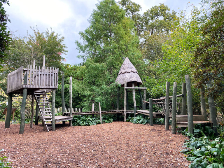 Furzey Gardens Play Area, Minstead, Lyndhurst, New Forest, Hampshire