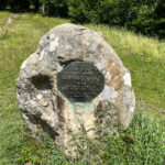 Shoulder of Mutton Hill, Edward Thomas Stone, Ashford Hangers National Nature Reserve, Steep, Near Petersfield, Hampshire