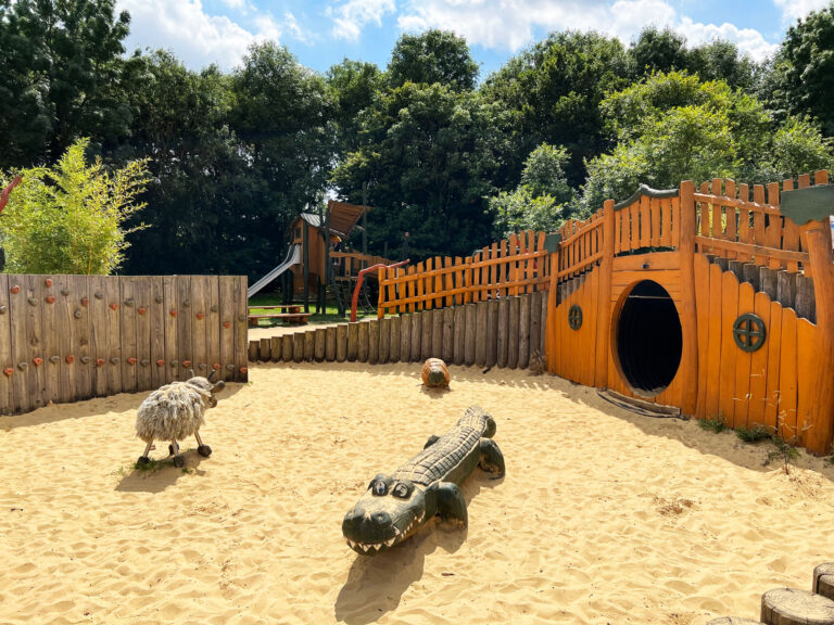 Aldenham Country Park Adventure Play Area in Elstree near Watford, Hertfordshire