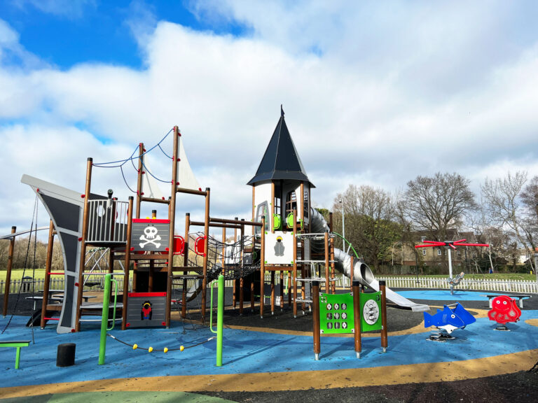 Moor Road Recreation Ground and Play Area in Farnborough, Hampshire