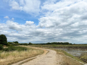Lymington and Keyhaven Marshes Local Nature Reserve near Christchurch, New Forest