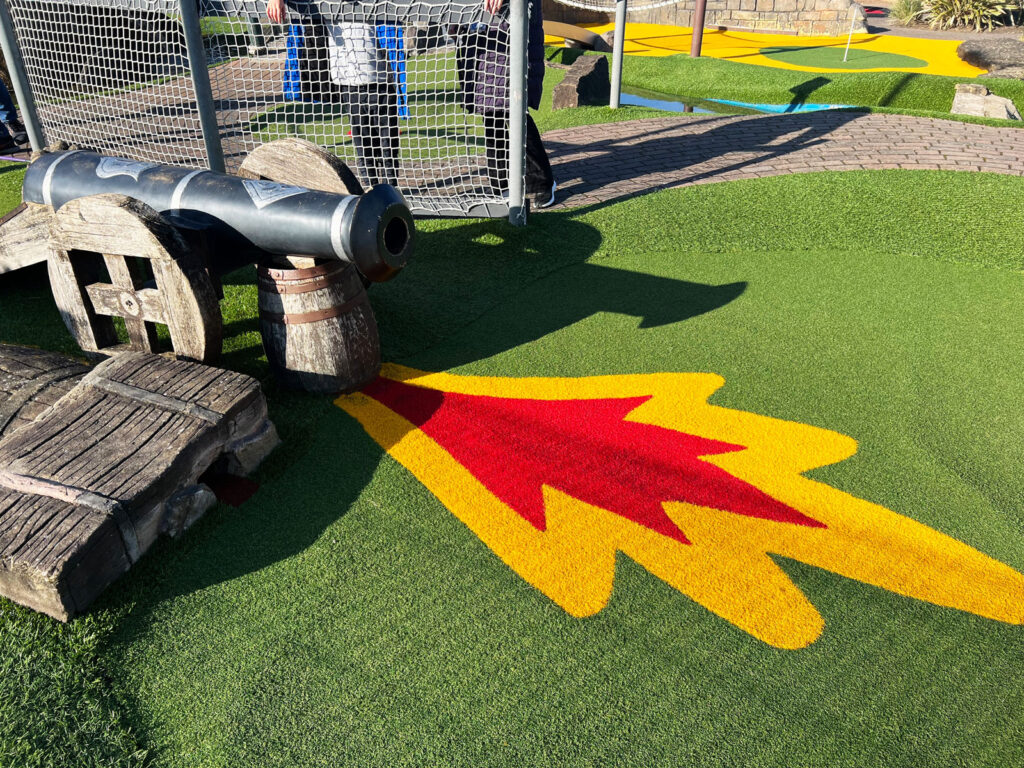 Mr Mulligan's Pirate Crazy Golf Mini Golf in Woking, Surrey